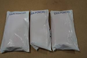 lot 113 image: 3 Adult Rain Ponchos