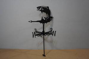 lot 116 image: 19 Metal Fish Weather Vane