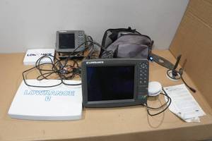 lot 30 image: Lowrance Full Boat and Ice Fishing Fishfinder System
