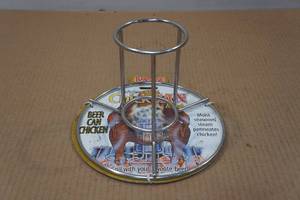 lot 166 image: Stainless Steel Chick Can Rack