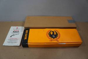 lot 183 image: Empty Ruger Redhawk Double-Action Revolver Original Box