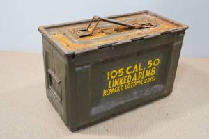 lot 231 image: Metal Ammo Box