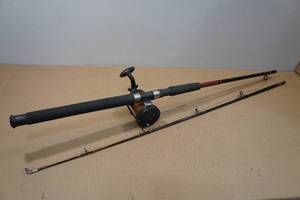 lot 233 image: Shakespeare 2-Piece Fishing Rod with Baitcaster Reel