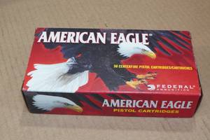 lot 237 image: 50 American Eagle 10mm Auto 180 Gr FMJ Ammo