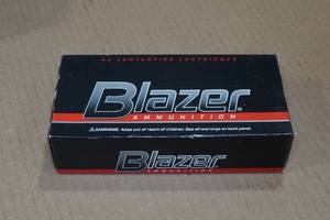 lot 238 image: 50 CCI Blazer 10mm Auto 200 Gr FMJ Aluminum Case Ammo