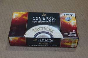 lot 239 image: 50 Federal LE Tactical .380 Auto 99 Gr HST Ammo