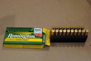 lot 260 image: 19 Remington .308 Win 150 Gr Core-Lokt PSP Ammo