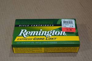 lot 261 image: 20 Remington .308 Win 150 Gr Core-Lokt PSP Ammo