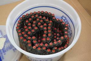 lot 269 image: 200 .30-06 Blanks on Metal Belt