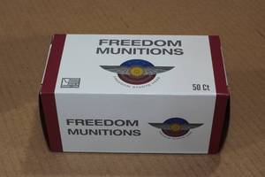 lot 272 image: 50 Freedom Munitions 5.56 55 Gr FMJ Ammo