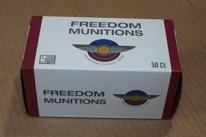 lot 273 image: 50 Freedom Munitions 5.56 55 Gr FMJ Ammo