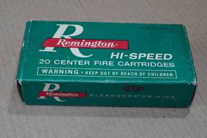 lot 277 image: 20 Remington Hi-Speed .243 Win 80 Gr PSP Ammo