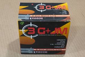 lot 315 image: 25 Fiocchi 3 Gun 12 Gauge 2-34 7-12 Chilled Shot Shotshells