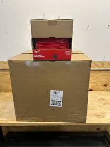 lot 15 image: MILWAUKEE Case of 80- Red Multi-Functional Neck Gaiters