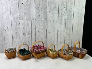 lot 163 image: Assorted Longaberger Baskets