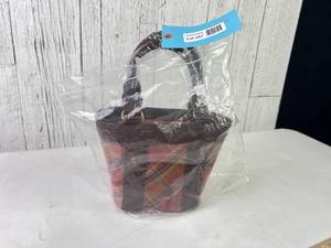 lot 167 image: Small Plaid Handbag