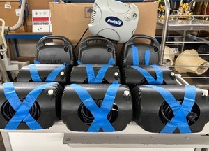lot 71 image: Large Lot of Drive Medical Pacifica Elite & Respironics Inspiration Elite Compressor Nebulizers - Reliable Respiratory Therapy Units Good Condition