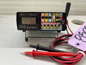 lot 2 image: MSRP $1,200 Simpson 467 Series 2 True RMS Digital Multimeter  Digalog Display & High-Accuracy Measurements Great Condition