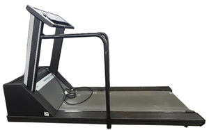 lot 20 image: MSRP $8000 Physical Therapy Rehab Clinic Professional Grade Medical Equipment Quinton Medtrack CR60 Treadmill With Handrails 400lb Capacity - Excellent Working Condition - Recently Removed From A PT Clinic