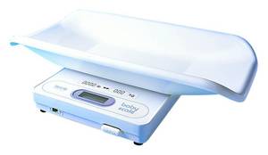 lot 98 image: MSRP $300 Tanita 1583 Digital Baby Scale with Carry Bag  LCD Display for Easy Readings&nbspGreat Condition
