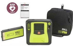 WOW MSRP $3,500! Zoll AED Pro with Carry Bag &amp; Battery – Durable, reliable defibrillator designed for first responders &amp; medical! Includes adult electrodes!&nbsp;