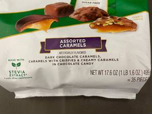 Russell Stover Sugar Free Assorted Caramels
