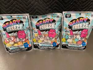 lot 13 image: Set of 3 Beary Freeze Dried Gummy Bear Candies