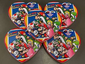 lot 50 image: Super Mario Milk Chocolate Hearts - Set of 6 Boxes