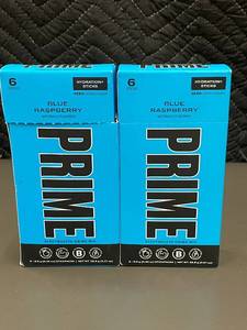 lot 97 image: Prime Electrolyte Drink Mix Blue Raspberry - 12 Sticks