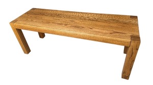 lot 33 image: Solid Oak Coffee Table in Very Good Condition