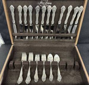 Vintage Gorham King Edward Sterling Silver Flatware Set