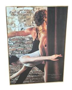 lot 83 image: Harvey Edwards Spirit of Dance Ballet Poster with Frame