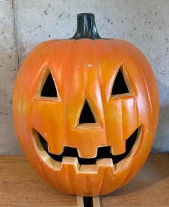 lot 138 image: Large Pumpkin Blow Mold Decor