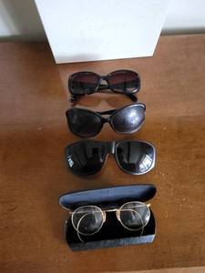 lot 9 image: Set of 4 Vintage and Modern Sunglasses