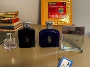 lot 139 image: Collection of 4 Mens Aftershaves Including Ralph Lauren and Calvin Klein