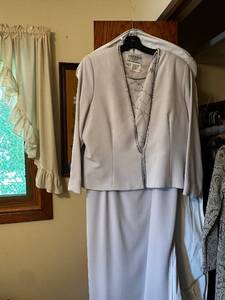 lot 386 image: Daymor Couture Evening Gown Set with Jacket