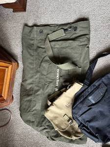 lot 432 image: Collection of 3 Military Bags with US Markings