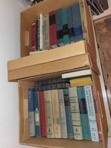lot 504 image: Collection of Assorted College Textbooks in Two Boxes