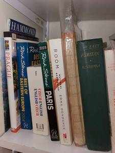 lot 507 image: Collection of Assorted Books Including Travel, Cookbooks, and Fiction