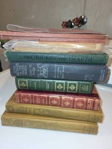 lot 523 image: Collection of Vintage and Antique Books including Works by Charles Dickens and Emily Bront