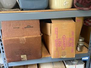 lot 636 image: Collection of Canning Jars and Lids for Home Preserving