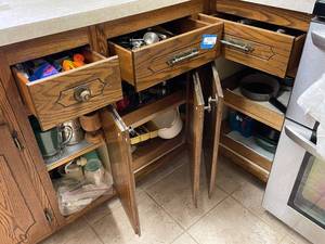 lot 710 image: Assorted Kitchenware Collection with Utensils, Pots, and More