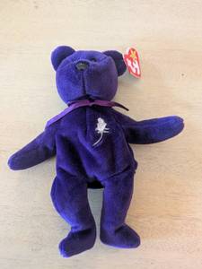lot 175 image: Ty Beanie Baby Princess Diana Bear