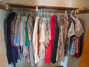lot 327 image: Take What You Want Large Collection of Colorful Vintage Clothing - Shirts and Blouses