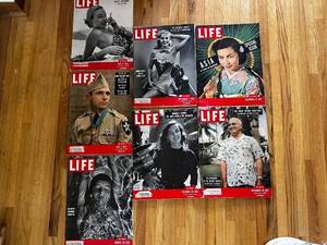 lot 567 image: Collection of 7 Vintage LIFE Magazines from 1951