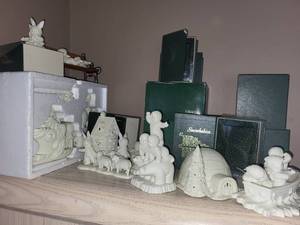 lot 228 image: Collection of Snowbabies Figurines with Original Boxes