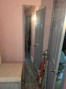 lot 344 image: Floor-Length Full-Length Wall Mirror