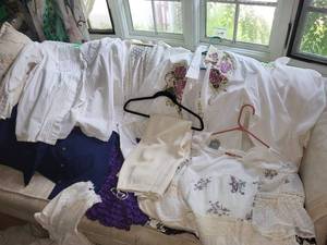 lot 347 image: Collection of Womens Embroidered and Floral Dresses