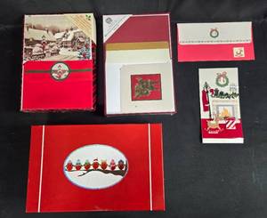lot 60 image: Collection of Christmas Cards with Envelopes