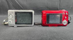 lot 72 image: Pair of Digital Cameras Vivitar ViviCam XX14 & Kodak EasyShare C763